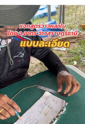 แจกสูตรว่าวหลาใบ โดย อ.อาทร ว่าวสุราษฎร์ กดเซฟคลิปด่วนน!!#บังผู้ชายขายว่าวหาดใหญ่ #ทีมสำนักบังผู้ชายขายว่าว #ว่าวบังเกอร์ #ศิษย์อาจารย์เลี้ยมสงขลา #ว่าวหลาใบ