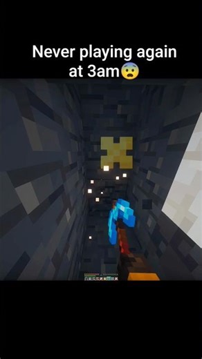 NEVER play Minecraft at 3 AM... 💀 #shorts