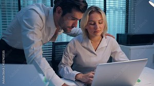 Flirtation and unwelcome sexually sexual harassment in office workplace.