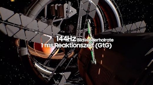 Samsung Odyssey G91F, Ultrawide Curved 32:9, Gaming Monitor, 49 Zoll, LED-VA-Panel, DQHD, 5120 x 1440, DisplayHDR 600, AMD FreeSync Premium Pro, 1ms, 144 Hz, Schwarz, LS49FG916EUXEN