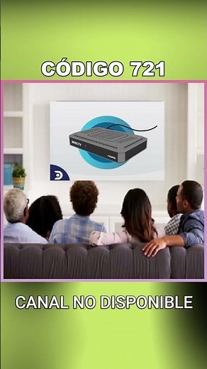 CÓMO ⚡ solucionar el código 721 DIRECTV