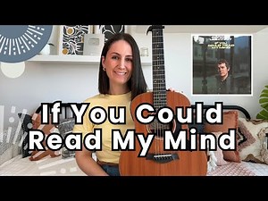 If You Could Read My Mind - Guitar Lesson Gordon Lightfoot [Fingerpicking & FULL play along]