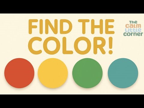 Can You Find the Color? | Learn Colors for Toddlers #colorsfortoddlers #toddlerlearning