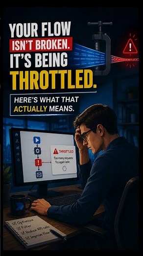 What is Throttling in Power Automate? Explained in 60 Seconds