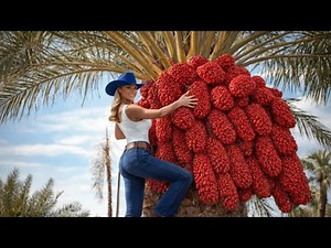 How Millions Tons of Dates Are Processed – Inside Massive Date Palm Factory