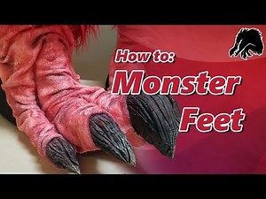 Making Bird Monster Feet: Arakkoa cosplay