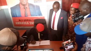 H.E Bobi Wine OPENING UP THE National Unity Platform OFFICES OF KANONI GOMBA. #sittamediaupdates #LiveInGomba | Sitta Media Uganda
