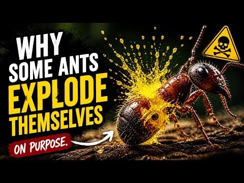 Why Some Ants Explode Themselves