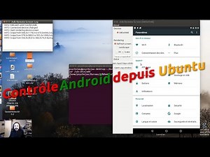 Controle Android depuis Ubuntu. ADB + JAVA + Adb Remote Screen