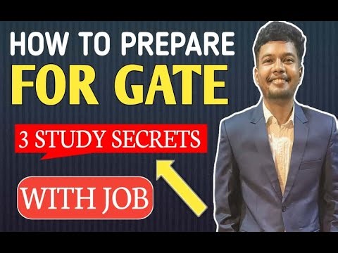How to Prepare for GATE 2026 with Job | 3 Secret Study Tips to Crack GATE #gate2026 #exampreparation