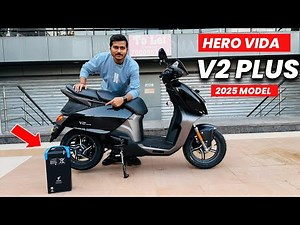 2025 Hero Vida V2 Plus Electric Scooter Review 💥| 5 Big Changes | Range 165 km/ch | Vida V2 Plus