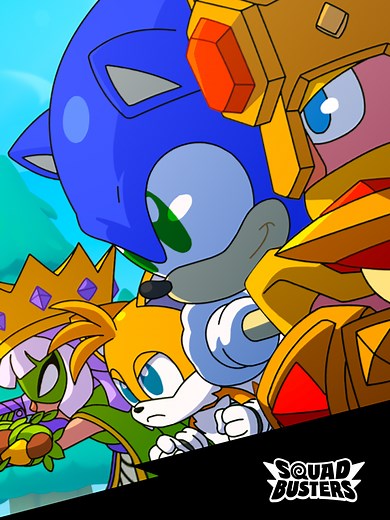 Sonic Joins the Action in Squad Busters!