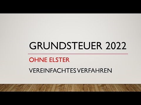 OHNE ELSTER: Grundsteuererklärung 2022 Anleitung Tutorial Einfamilienhaus Schritt für Schritt NRW