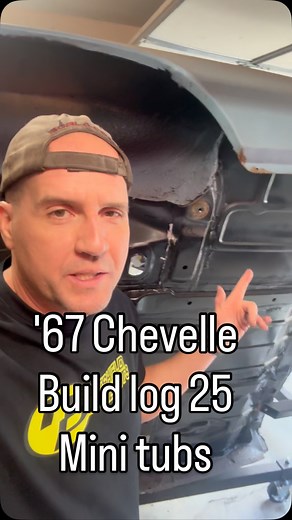 '67 Chevelle build log 25 @abc_performance mini tub kit @roadstershop #roadstershop #musclecar #instagood #carguy #builtnotbought #instacars | Scott Spencer