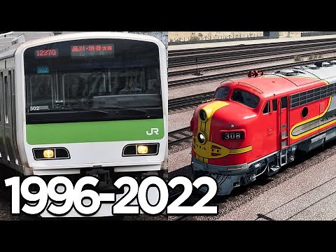 Evolution Of Train Simulator Games (1996-2022)