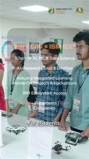 Inside SPU’s IBM ICE Programme for AI & Future Tech Careers | #sankalchandpateluniversity