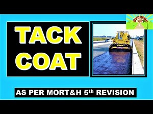 TECHNICAL SPECIFICATION OF TACK COAT