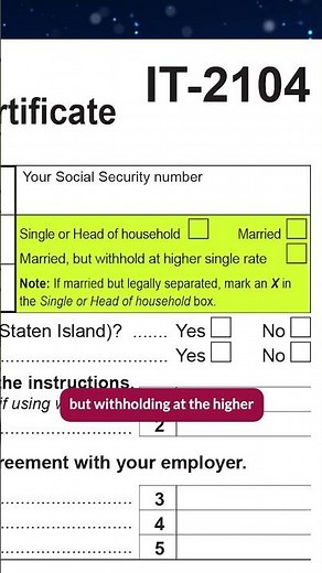 How to Fill Out NY Form IT-2104 (State Tax Withholding Made Easy)