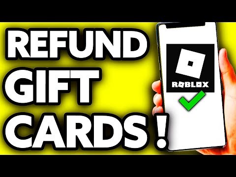 How To Refund Roblox Gift Cards [BEST Way!]