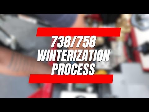 Model 738 and Model 758 Hydro Jet Winterization Process | Spartan Tool