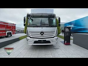 2023 Mercedes Atego 1630 Truck Wlkaround IAA Transportation 2022 Hannover Messe