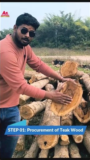 How Teak Wood Is Procured for Doors and Windows Part 01 | Saw Mill Visit