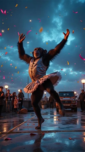 Chimpanzee Dance: Adorable Animal Ballet Performance