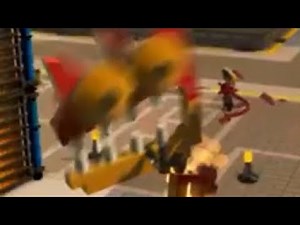 Angry Unikitty goes rampage at the city | The Lego Movie Videogame