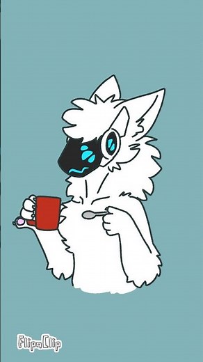 Just wondering how protogen drinks. #flipaclip #animation #memes #protogen #furry #cute #art