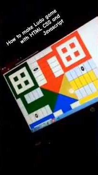 How to make Ludo game with HTML CSS and Javascript | Project Tutorial #learntocode #codingpractices