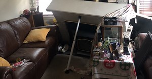 Kenosha deputy saves suspected drunk driver from burning car after crashing into home