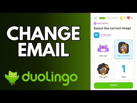 How to Change Email on Duolingo 2025?