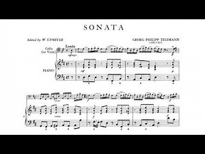 Georg Philipp Telemann - Cello Sonata in D Major TWV 41:D6