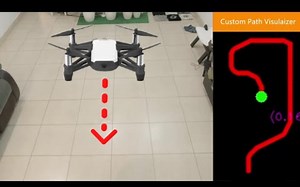 【教程】实现大疆TELLO无人机的路径可视化，来监控它的运动。即将推出的编程课程的演示！持续更新。