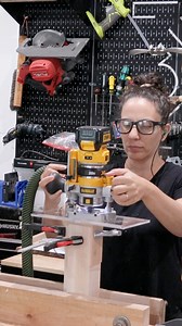 10K views · 380 reactions | Templates for the win! Super easy with my 6-in-1 trim router jig that can hold a guide bushing and has an extra wide base for stability  | 3x3 Custom | Facebook