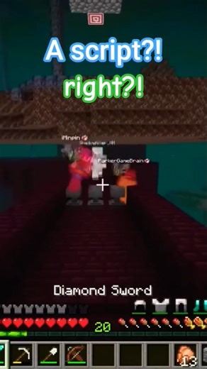 A script right?!@dream @DaquavisMC #minecraft #roblox #fake #reels #shorts