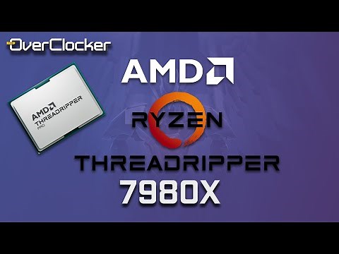 AMD Ryzen Threadripper 7980X - The Mightiest Of All!