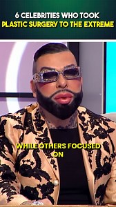 Six Celebrities Who Took Plastic Surgery to the Extreme 😱💉✨ #plasticSurgery #celebritylife #hollywood #fblifestyle | GoSaq