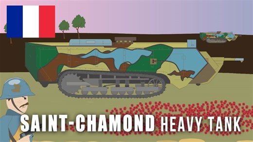 WWI Tanks Saint-Chamond