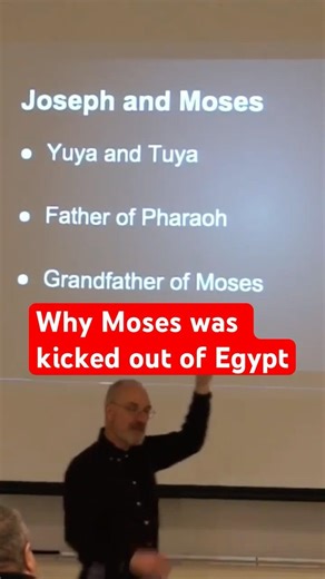 Why Moses was kicked out of Egypt. Did you already know this???