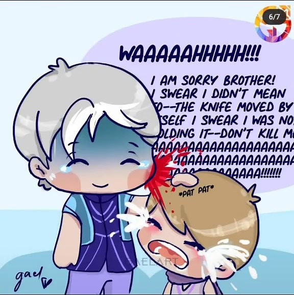 Adorable Aamon and Gusion Comic | Mobile Legends