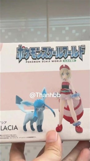 (Bandai) Unbox Figure Hisui Region Irida & Glaceon 1/20 Pokemon Scale World