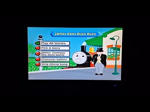 Thomas & Friends: James Goes Buzz Buzz DVD Menu Walkthrough