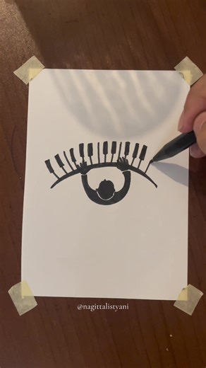 Step-by-Step Relaxing Drawing Process