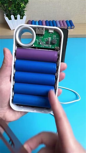 #DIY Power Bank# Power Bank Case#18650 Battery MakingPower Bank