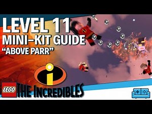 LEGO THE INCREDIBLES | LEVEL 11 MINIKIT LOCATION GUIDE