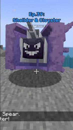 How to Catch Cloyster in Cobblemon! #cobblemon #shorts