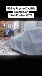Giving Psycho Dad His Dream Car, 1966 Pontiac GTO #suprise #reaction #fyp #gift #wholesome #family #dreamcar #newcar | Delicia J. Glover