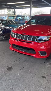 For sale! 2021 Jeep Grand Cherokee Trackhawk🔥 Redline 2 coat pearl exterior 6.2L supercharged hemi Only 17k miles! Clean carfax Garage kept Like new condition YES Shipping available! text me to buy 856-420-0787 #trackhawk #jeeptrackhawk #trackhawks #trackhawkdaily | Scott Johnson Cars