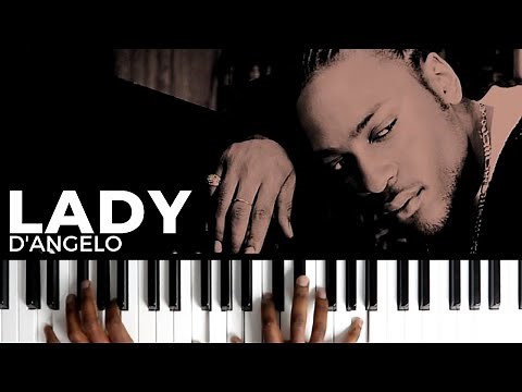 How To Play "LADY" By D'Angelo | Piano Tutorial (R&B Soul)